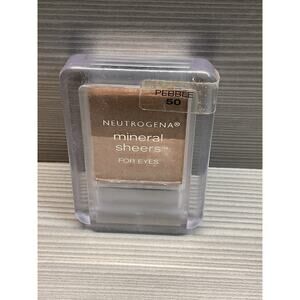NEUTROGENA Mineral Sheers For Eye Shadow Duo 50 PEBBLE New Sealed